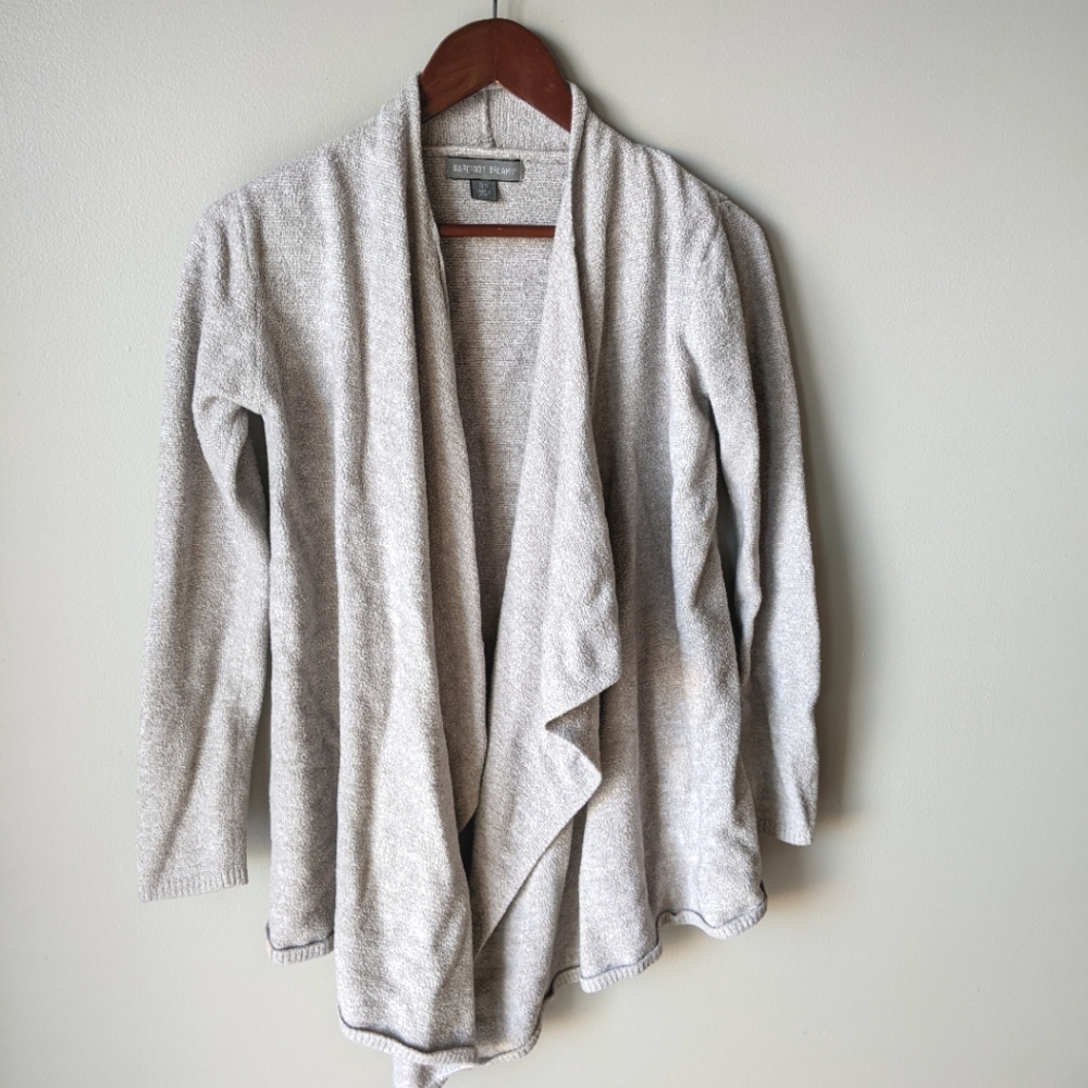 Barefoot Dreams Grey Cardigan size S/M